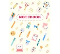 Kawaii School Days: A Multi-Purpose Notebook: 191 Pages,8.5"x11", Full-color interior, Writing Notebook, Journal for Women & Men - Perfect for School