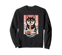 Kawaii Shiba Inu Dog Ramen Noodles Bowl Anime Neko Cute Sweatshirt