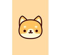 Kawaii Shiba Inu Notebook: Cute Japanese Dog Journal - Lined Notebook Journal - 6 x 9 Inches - 110 Pages (Kawaii Cute Zoo)