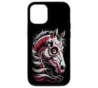 Kawaii Skeleton HORSE Riding Horseback Mom Rider Day of Dead Case for iPhone 12/12 Pro