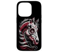 Kawaii Skeleton HORSE Riding Horseback Mom Rider Day of Dead Case for iPhone 14 Pro