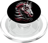 Kawaii Skeleton HORSE Riding Horseback Mom Rider Day of Dead PopSockets PopGrip for MagSafe