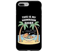 Kawaii Sleeping Capybara Hawaiian Aloha Hammock Beach Summer Case for iPhone 7 Plus/8 Plus