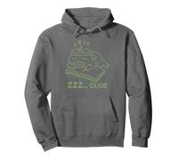 Kawaii Sleeping Frog Minimalist Harajuku Japanese Pullover Hoodie