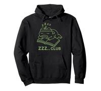Kawaii Sleeping Frog School Homework Harajuku Japanese Sleep Pullover Hoodie
