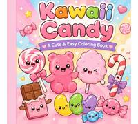 Kawaii Snacks: A Cute & Easy Coloring Book