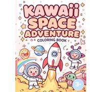 Kawaii Space Adventure Coloring Book for Kids Ages 3+ Adorable Astronauts, Cute Aliens, and Happy Planets Fun Outer Space Coloring Pages (Tiny Wonders ... Rockets, Planets (Tiny Wonders Books)