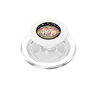 Kawaii Space Cat Napping in a Taco Shell Dream PopSockets PopGrip for MagSafe