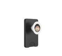Kawaii Space Cat Napping in a Taco Shell Dream PopSockets PopWallet for MagSafe