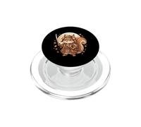 Kawaii Squirrel Samurai Japanese Warrior Katana Anime Otaku PopSockets PopGrip for MagSafe