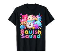 Kawaii Squishy Dumpling Birthday Squad Donut Boba Bubble Tea T-Shirt