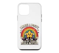 Kawaii Star Rainbow Poop Humor Funny Inappropriate Vacation Case for iPhone 12 mini
