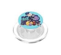 Kawaii Stargazing Telescope Astronomy Family Art PopSockets PopGrip for MagSafe