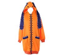 Kawaii-Story MN-201 Orange Rabbit Ears Hooded Jacket Hoodie Women's Cosplay Costume by Compulsive Gambler Runa Yomozuki (M)