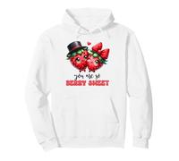 Kawaii Strawberry Couple You Are So Berry Sweet Pullover Hoodie