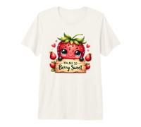Kawaii Strawberry You are So Berry Sweet Premium T-Shirt