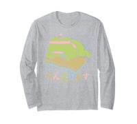 Kawaii Studying Frog Japanese Manga Harajuku Long Sleeve T-Shirt
