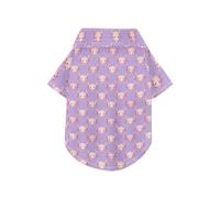 kawaii-style Axolotl Sea Life Purple Pattern Summer Dog Shirts Collared Polo T-Shirts Button Up Breathable Cool Pet Polo Shirt Puppy Sweatshirt Perfect for Everyday Wear, and Photoshoots 2XL