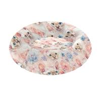 Kawaii-Style Devon Rex Cats Blush Relieve Stress Pet Dog Beds fluffier Dog & Cat Cushion for Medium Size Pets Sleeping cama para Perros medianos