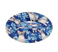 Kawaii-Style Devon Rex Cats Royal Blue Warm & Soft Pet Dog Beds fluffier Dog Cave Bed for Small Size Pets Sleeping Camas para mascotas