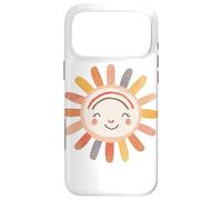 Kawaii Sun Illustration for Kids Case for iPhone 17 Pro Max