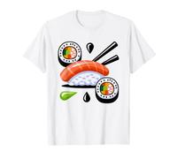 Kawaii Sushi Roll Making Home Roller Cute Illustration Maker T-Shirt