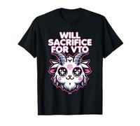 Kawaii Swagazon Associate Will Sacrifice for VTO Baphomet T-Shirt