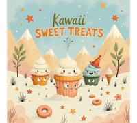 Kawaii Sweet Treats Coloring Book for Kids Ages 2-8: Build Focus For Boys And Girls Perfect Birthday Gift Simple Outline Big Coloring Pages Boost ... Day FunBuild Focus For Boys And Girls Perfect