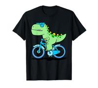 Kawaii T Rex Dinosaur Bicycle Bike Dino Cyclist Boys Girls Value Graphic T-Shirt