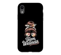 Kawaii TEAM WELLNESS Fitness Diva P.E Gym PTA Therapist PT Case for iPhone XR
