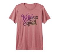 Kawaii Team Wellness Squad Gym Diva Workout Personal Trainer Premium T-Shirt