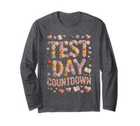 Kawaii Test Day Countdown Bruh STEM History Vibes Long Sleeve T-Shirt