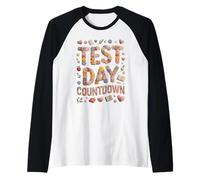 Kawaii Test Day Countdown Bruh STEM History Vibes Raglan Baseball Tee