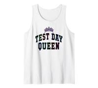 Kawaii Test Day Queen Testing Teacher Everything is Fine ELA Tank Top