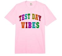 Kawaii Test Day Vibes Testing Teacher Mode On Math ELA Squad Comfort Colors Adult Heavyweight T-Shirt