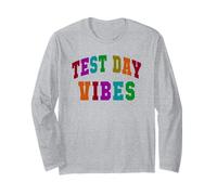 Kawaii Test Day Vibes Testing Teacher Mode On Math ELA Squad Long Sleeve T-Shirt