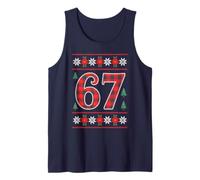 Kawaii This My Ugly 67 Christmas Sweater Joke 6 7 Bruh Gen Tank Top
