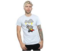 Kawaii Thor God Of Thunder T-Shirt Marvel Grey XXL
