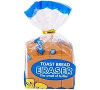 Kawaii Toast Bread Erasers, Food Themed Pencil Erasers for Students, Bread Shaped Sketching Tools, Exam Art Supplies