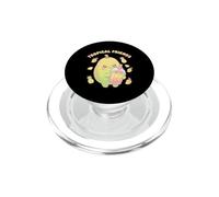 Kawaii Tropical Friends Durian Bubble Tea Drink PopSockets PopGrip for MagSafe