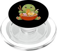 Kawaii Turtle Ramen Japanese Noodle Japan Food Anime Lover PopSockets PopGrip for MagSafe