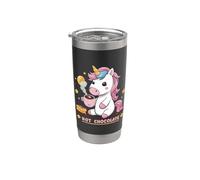 Kawaii Unicorn Drinks Cocoa Stainless Steel Insulated Tumbler