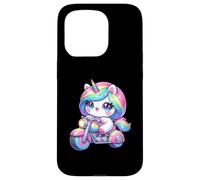 Kawaii Unicorn Motorcycle Ride Adventure Case for iPhone 15 Pro