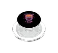 Kawaii Vaporwave Cow MOOOD.EXE Meme PopSockets PopGrip for MagSafe