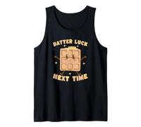 Kawaii Waffle Batter Luck Next Time Pun Tank Top