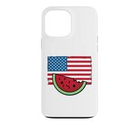 Kawaii Watermelon Shirt 4th July Fourth USA Flag Summer Case for iPhone 13 Pro Max