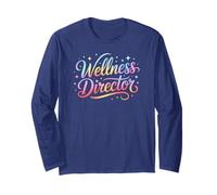 Kawaii Wellness Director PTA P.E Gym Retreat PT Workout Club Long Sleeve T-Shirt