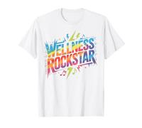 Kawaii Wellness Rockstar Squad P.E Gym Vacation Workout Club T-Shirt