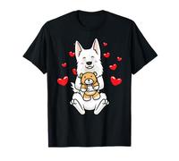 Kawaii White Swiss Shepherd Dog Berger Blanc Suisse T-Shirt