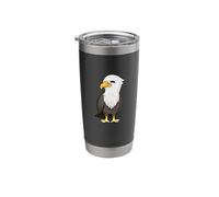 Kawaii White-Tailed Eagle Stainless Steel Insulated Tumbler